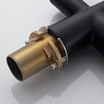 Смеситель для кухни Shevanik S528H под фильтр черный