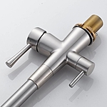 Смеситель для кухни Shevanik S528L под фильтр сатин