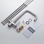 Смеситель для кухни Shevanik S528L под фильтр сатин