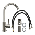 Смеситель для кухни Санакс 13061 нержавеющая сталь сатин