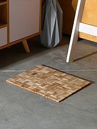 Коврик из тикового дерева, 40х30х0,7 см