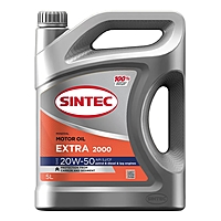 Масло моторное Sintec Extra 2000 20W-50 SJ/CF 5 л мин.