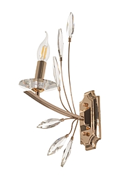 Бра "Барселона" 1хЕ14 40Вт золото