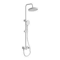 Душевая система Belz B24713-8 с изливом белый