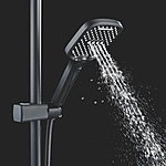 Душевая система Shevanik S4136H с изливом черный