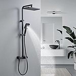 Душевая система Shevanik S4636H с изливом черный