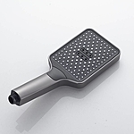 Душевая система Shevanik S4636T с изливом оружейная сталь