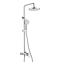 Душевая система Shevanik S4336 с изливом матовый хром