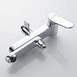 Душевая система Shevanik S4336 с изливом матовый хром