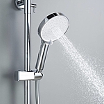 Душевая система Shevanik S4336 с изливом матовый хром
