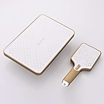 Душевая система Shevanik S6136G с изливом золотой сатин