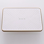 Душевая система Shevanik S6136G с изливом золотой сатин