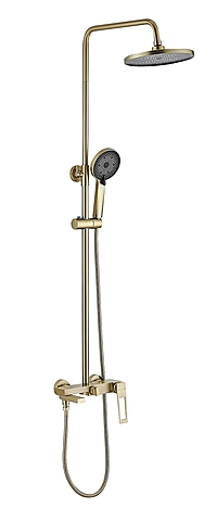 Душевая система Savol S-009045C с изливом бронза