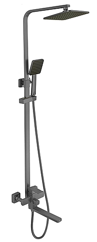 Душевая система Fmark FS8145-25Q с изливом графит