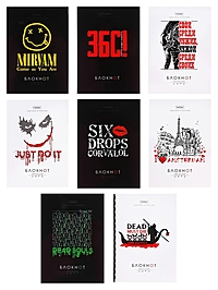 Блокнот А6 32л кл на скобе "Проект Капланопись. Выпуск №2", обл мел бум, глянц лам, офсет, 8В МИКС 1