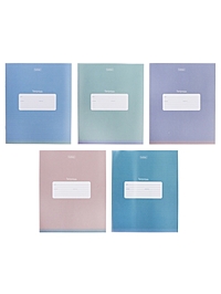 Тетрадь 18л кл "PROстиль", пласт обл, бл офсет 60-65г/м², 5В МИКС