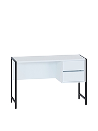 Стол письменный «Лофт», 2 ящика, 1170×446×755 мм, цвет белый
