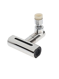 Аэратор ZEIN, 4 режима, повортный, универсальный переходник, хром