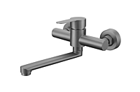 Смеситель для ванны Fmark FS8207Q графит