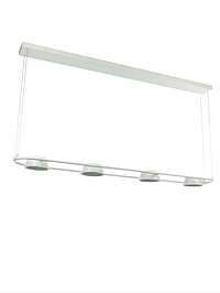 Люстра "Лонди" LED 30Вт 4000К белый 138х20х5,5-205 см