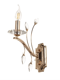 Бра "Валенсия" 1хЕ14 40Вт золото