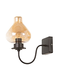 Бра "Анна" 5х40Вт Е27 черный 15х16х24см