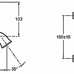 Смеситель для ванны Jacob Delafon Louise E24363-CP хром