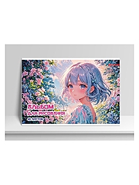 Альбом для рисования А4, 40 листов на клею «Кошка», выборочный УФ-лак, плотность листов 100 г/м²