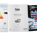 Посудомоечная машина Beko BDFN26422W белый