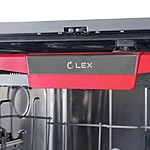 Посудомоечная машина Lex PM 6073 B нержавеющая сталь