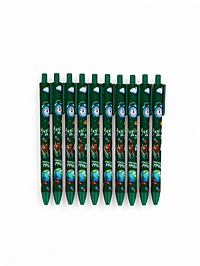 Автоматическая матовая шариковая ручка "Счастливая ручка", 0,7 мм