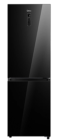 Холодильник Midea MDRB470MIE22OM черное стекло