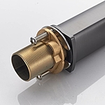 Смеситель для раковины Shevanik S4201T оружейная сталь