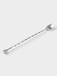 Барная ложка 28 см, с мадлером