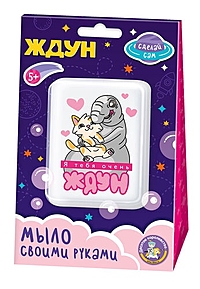 Набор для изготовления мыла. Мыло своими руками "Я тебя очень Ждун" 05784