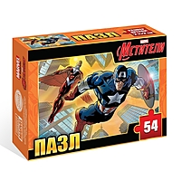 Пазлы «Капитан Америка», 54 детали, Мстители
