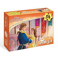 Пазлы «Красавица и Чудовище», 54 детали, Принцессы