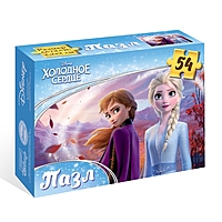 Пазлы «Эльза и Анна», 54 детали, Холодное сердце