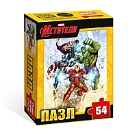 Пазлы «Супер четвёрка», 54 детали, Мстители