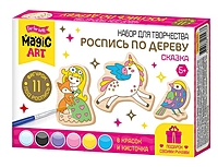 Роспись по дереву "Сказка" (фигурки) Magic ART 05563