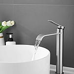 Смеситель для раковины Belz B11812-1 высокий сатин