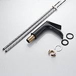 Смеситель для раковины Shevanik S4101H черный