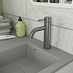 Смеситель для раковины RUSH Melos SUS1101-11Grey графит