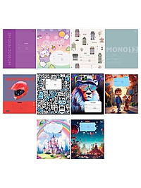 Тетрадь 12 листов в клетку «Универсальный», обложка мелованный картон, МИКС