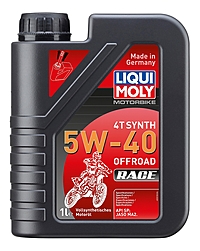 Масло Liqui Moly Motorbike 4T Synth Offroad Race 5W-40 1 л