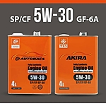 Масло моторное Akira FS 5W-30 SP/CF/GF-6A 4 л синт.