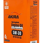 Масло моторное Akira 5W-30 SP/CF/GF-6A 4 л синт.