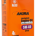 Масло моторное Akira 5W-40 SP/CF 4 л синт.