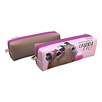 Пенал мягкий квадро 70*210 ErichKrause дев CapyBarbara 62866