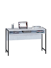 Стол письменный «Лофт», с нишей, 1170×449×755 мм, цвет бетон